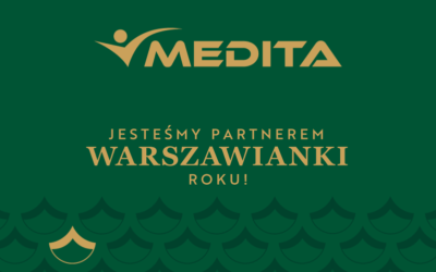 Medita jest Partnerem Warszawianki Roku!